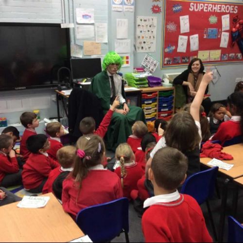 Professor Slime in KS1